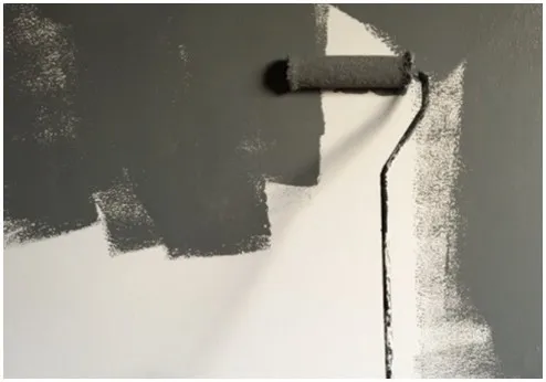  House stains Which solution should be used to rinse well?