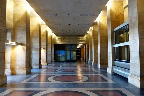 what should I do! The marble floor is stained with scratches