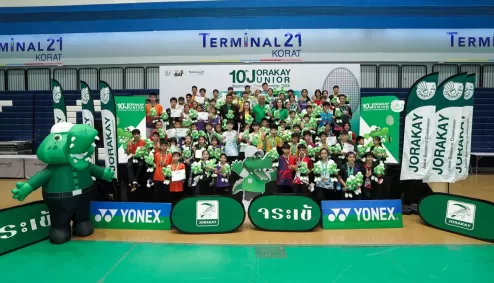 10th JORAKAY JUNIOR BADMINTON CHAMPIONSHIP 2024 สนามที่ 1 จ.