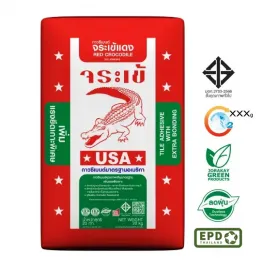 กาวซีเมนต์ จระเข้แดง | Red Crocodile Tile Adhesive
