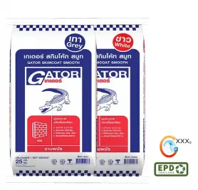 จระเข้ สกิมโค้ท สมูท เกเตอร์ | Crocodile Skim Coat Smooth Gator