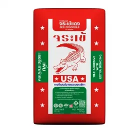 กาวซีเมนต์ จระเข้แดง | Red Crocodile Tile Adhesive