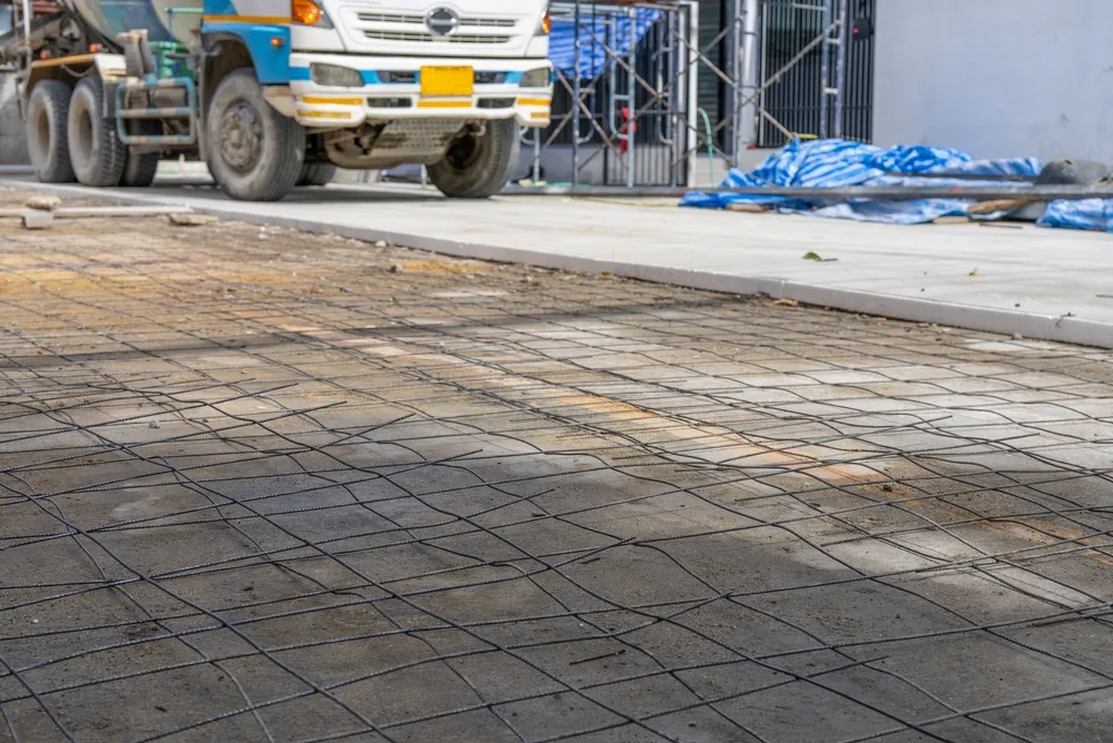 พื้นที่หน้างานก่อสร้าง