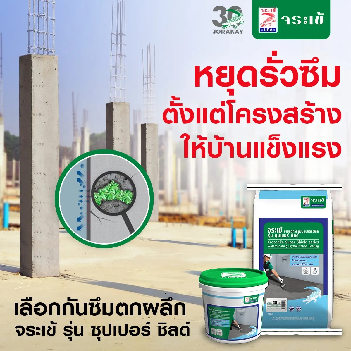 จระเข้ รุ่น ซุปเปอร์ ชิลด์