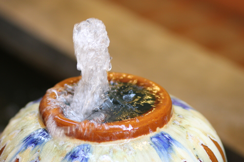 น้ำพุทรงกลม