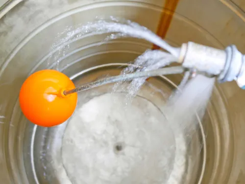 เติมน้ำกลับเข้าถัง