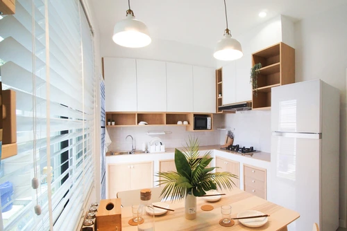 ห้องครัวใช้พื้นที่อย่างเต็มที่