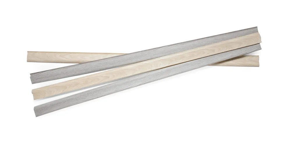 บัวพื้นลายไม้