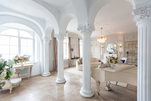 การตกแต่งบ้านด้วยซุ้มประตูสไตล์โรมัน