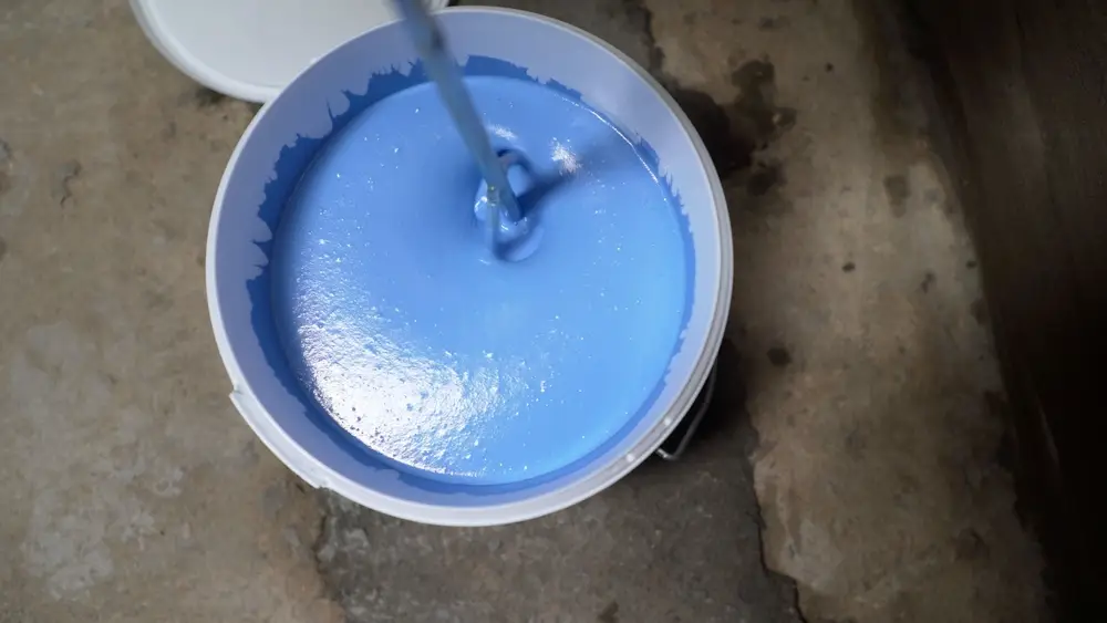 การใช้หัวปั่นผสมสีทาบ้าน