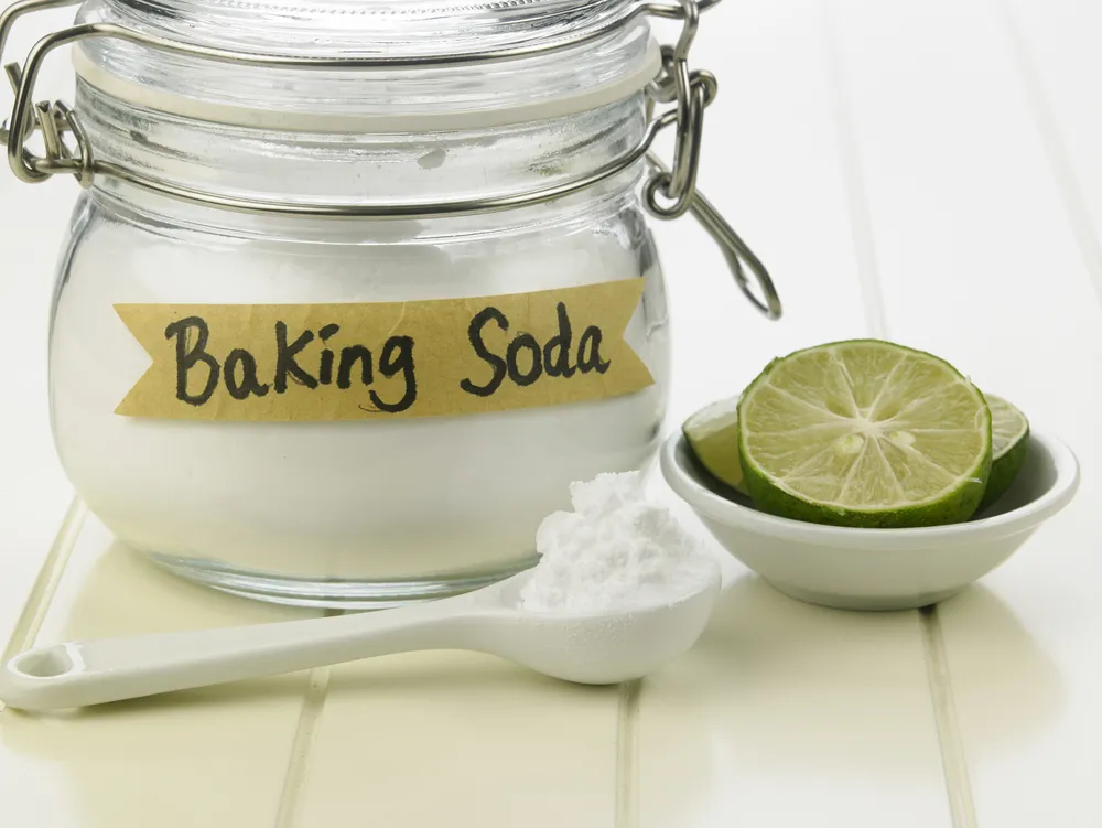 มะนาวและเบกกิ้งโซดา