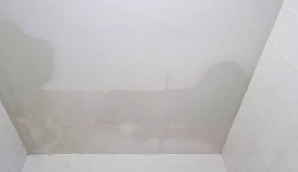 รอยน้ำบนฝ้าเพดาน