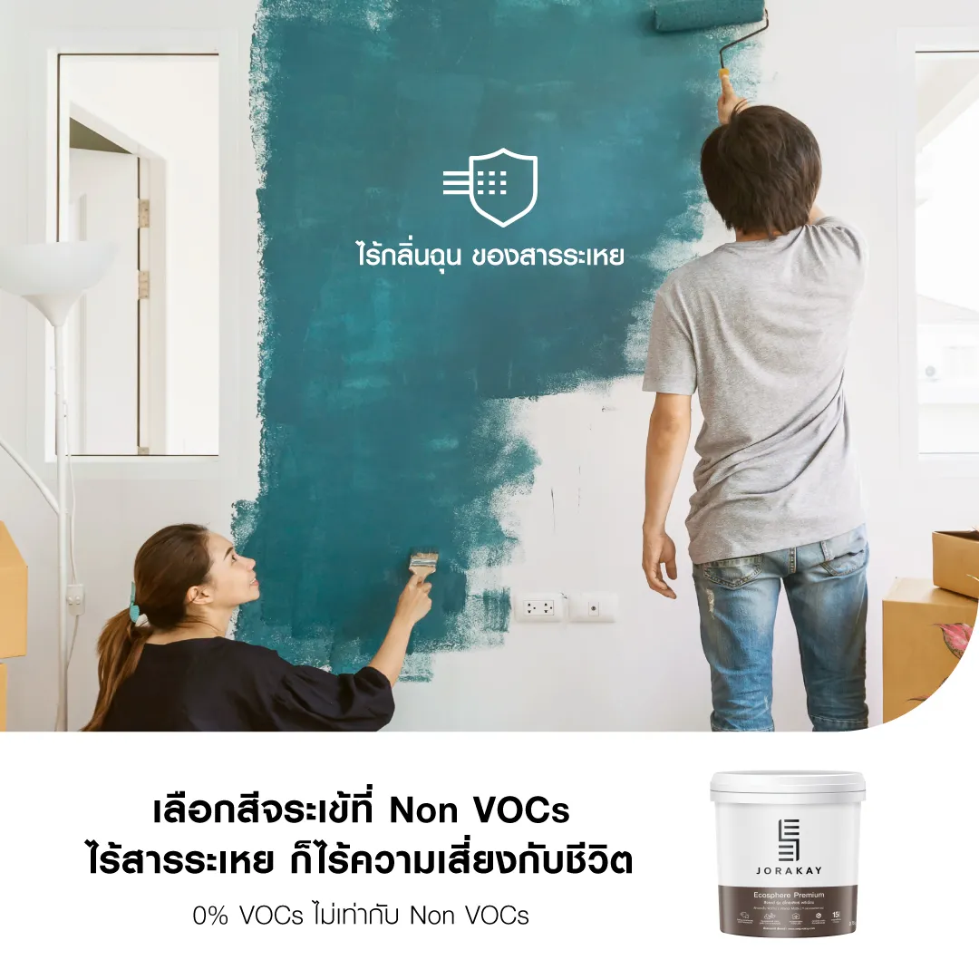 สีจระเข้ปราศจากสารระเหยเป็นอันตราย