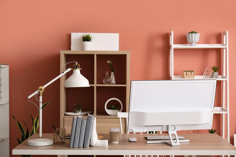 ห้องทำงานสไตล์โมเดิร์นสบายตา