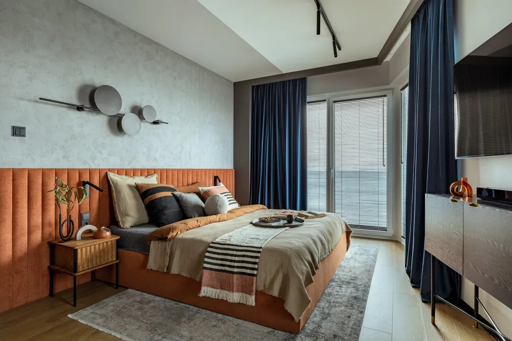 ห้องนอนสไตล์โมเดิร์นลอฟท์