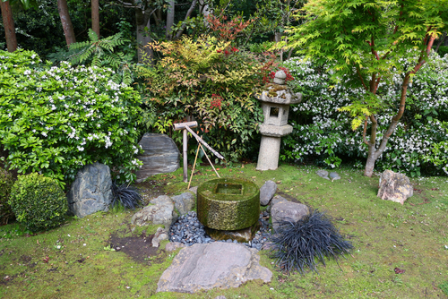 สวนสไตล์ญี่ปุ่นขนาดเล็ก