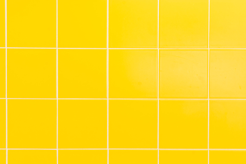 กระเบื้องสีเหลือง