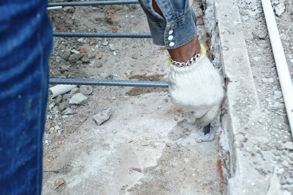 การเสียบเหล็กในแนวนอน