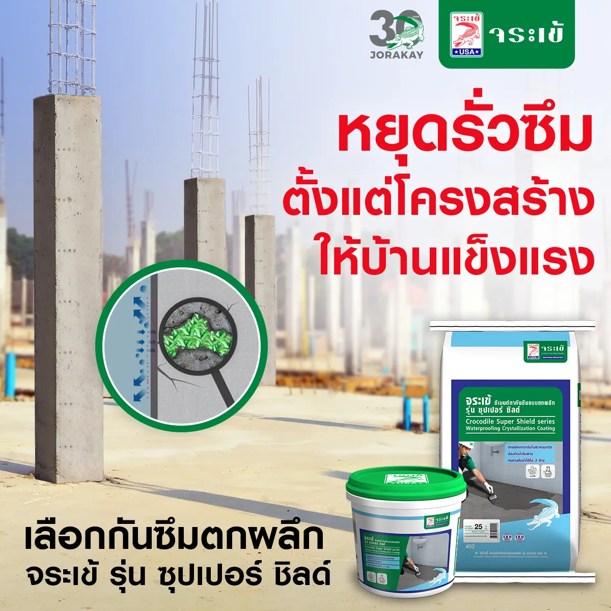 จระเข้ รุ่น ซุปเปอร์ ชิลด์