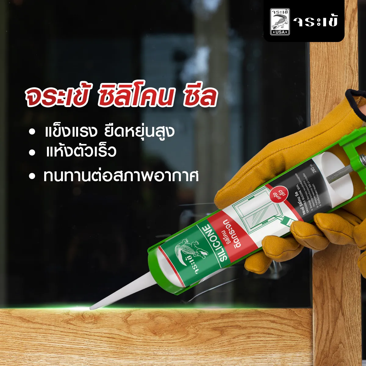 จระเข้ ซิลิโคน ซีล