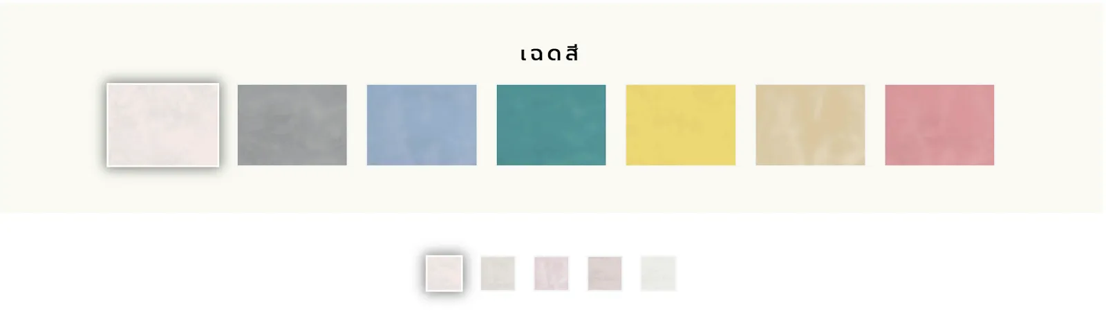 เฉดสีโทนอ่อนของสีจระเข้ สตุคกี้ พรีเมี่ยม