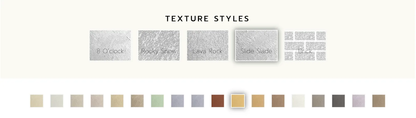 เฉดสีน้ำตาลของสีจระเข้ คัลเลอร์ สตัคโค